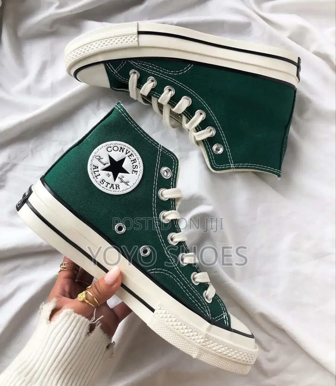 All Star Converse Chuck 70 High Dark Green Fashion Boots