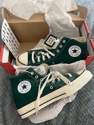 All Star Converse Chuck 70 High Dark Green Fashion Boots