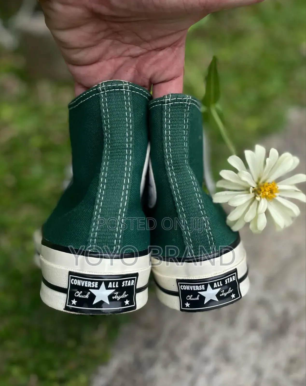 All Star Converse Chuck 70 High Dark Green Fashion Boots