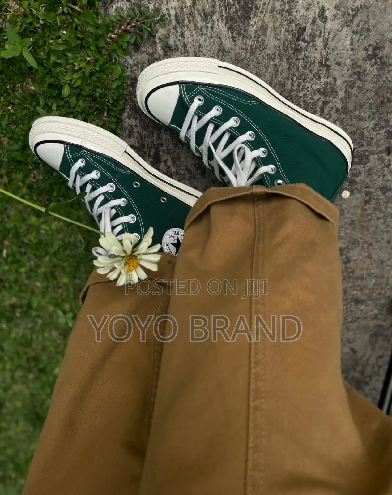 All Star Converse Chuck 70 High Dark Green Fashion Boots