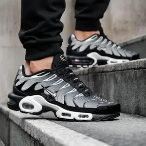 Nike Air Max Plus ’’Black Metalic Silver ’’Unisex Fashion Sneaker