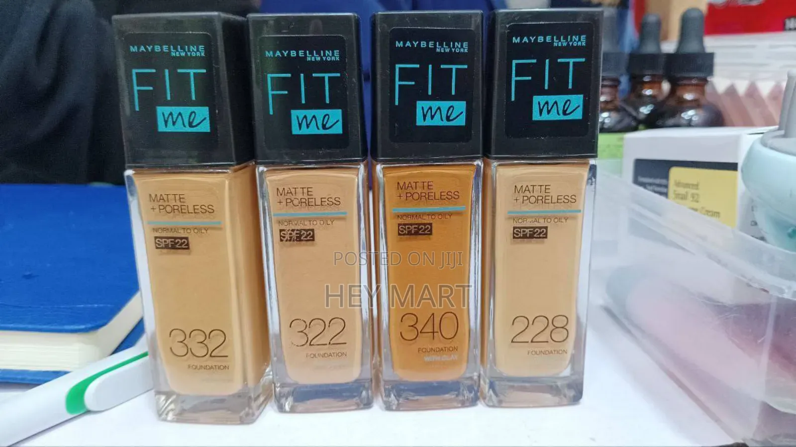 Fit Me Matte + Poreless Foundation