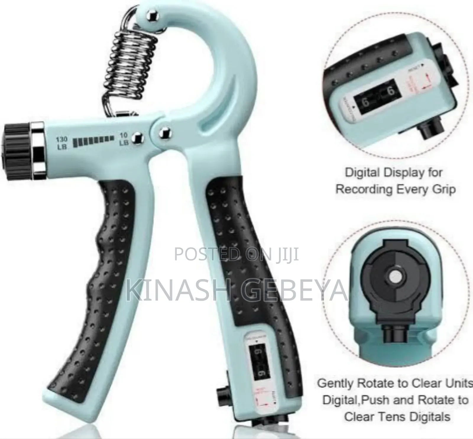Hand Strengthner Stainless Steel Spring Hand Grip