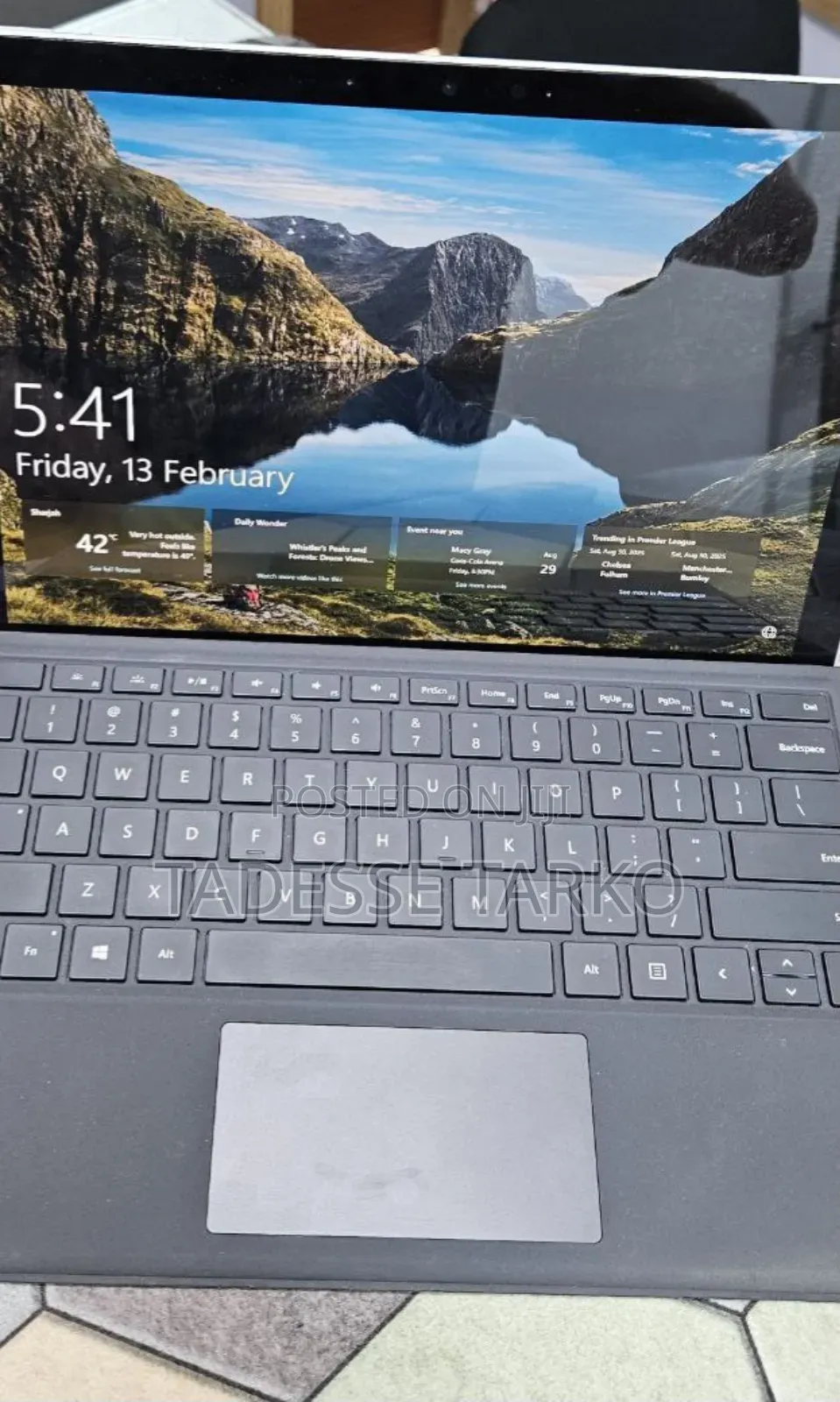 New Laptop Microsoft Surface Pro 7 16GB Intel Core i7 SSD 256GB