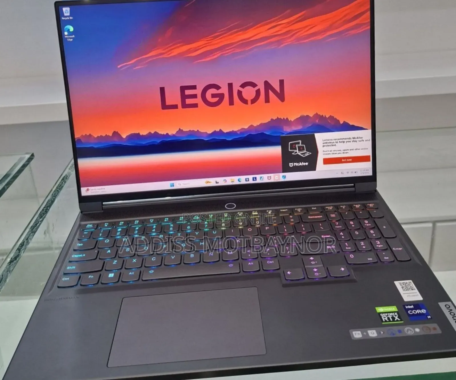 New Laptop Lenovo Legion 5 16GB Intel Core i7 SSD 512GB