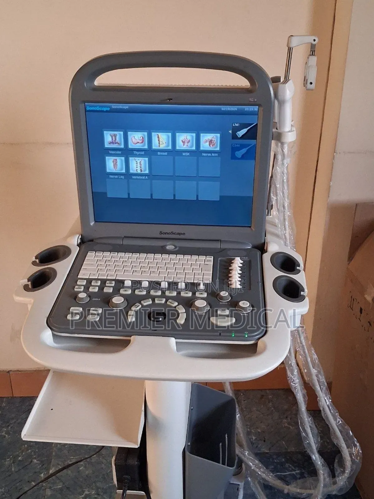 Color Doppler Ultrasound Machine With Two Probes