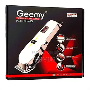 Geemy Hair Trimmer Gm-6008 (Free Delivery)