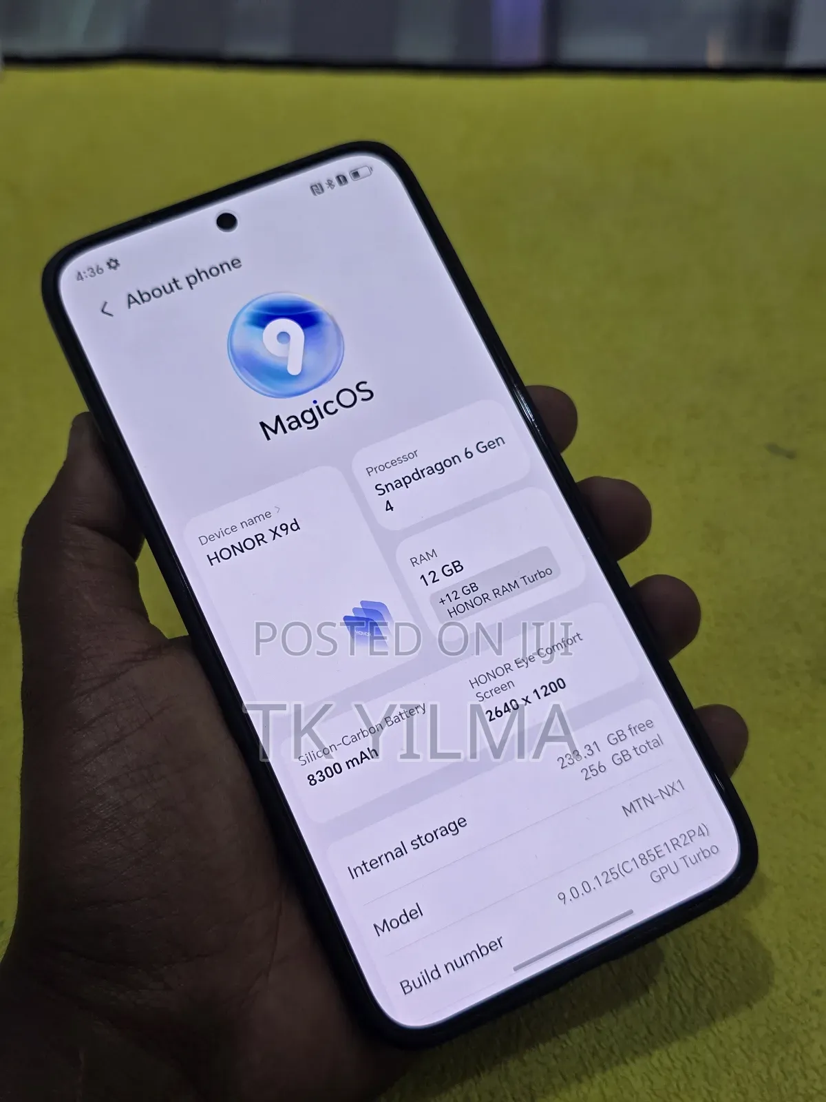 New Honor X9d 256 GB Black