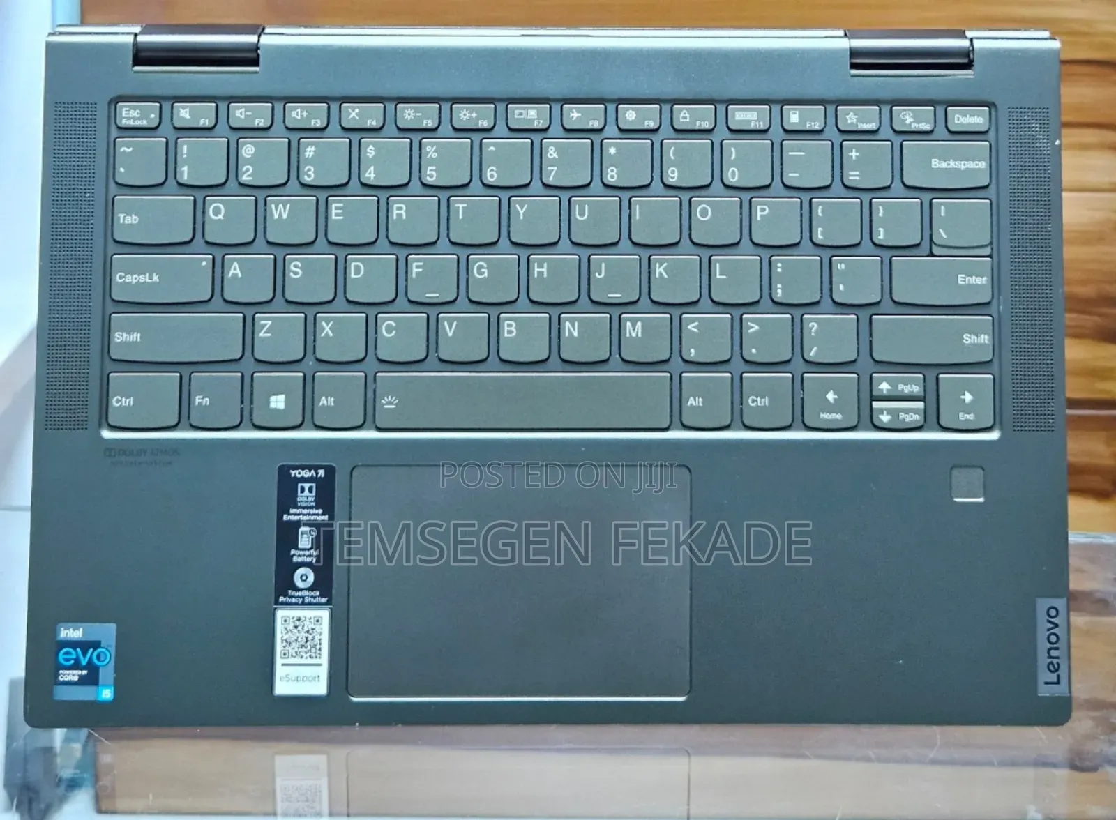 New Laptop Lenovo Yoga 7i 16GB Intel Core i5 SSD 512GB