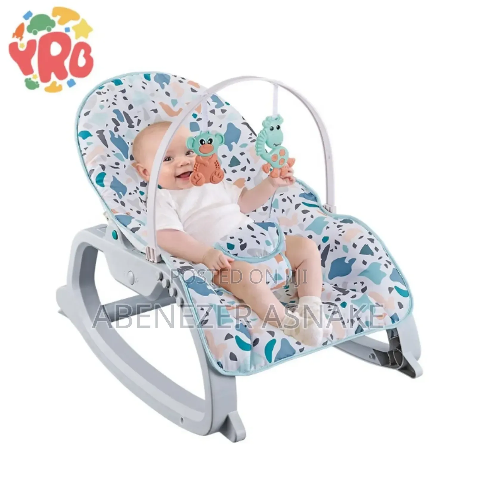 3 in 1 Newborn to Toddler Rocker