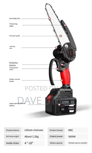 Portable Electric Chainsaw