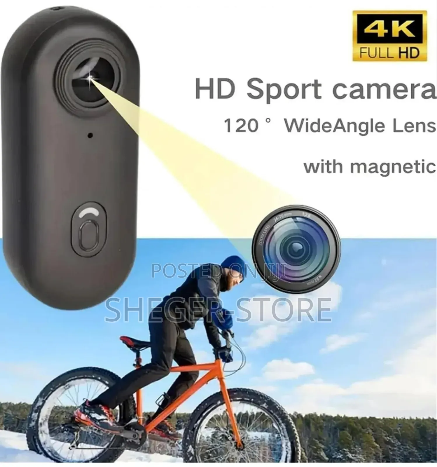 Brand New Wifi Sports Camera H.265 Pro