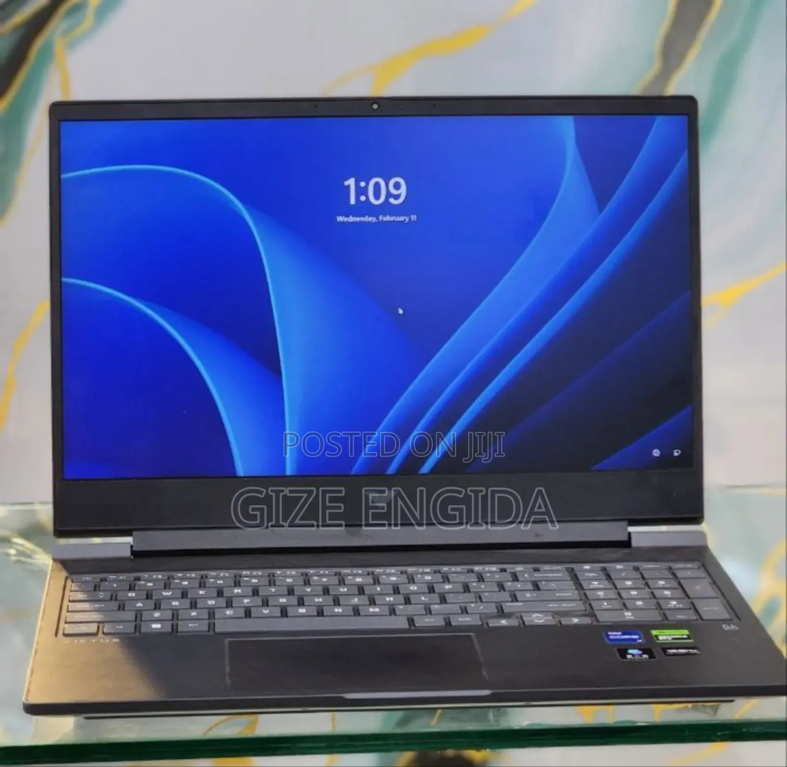 New Laptop HP Victus 16 16GB Nvidia SSD 512GB