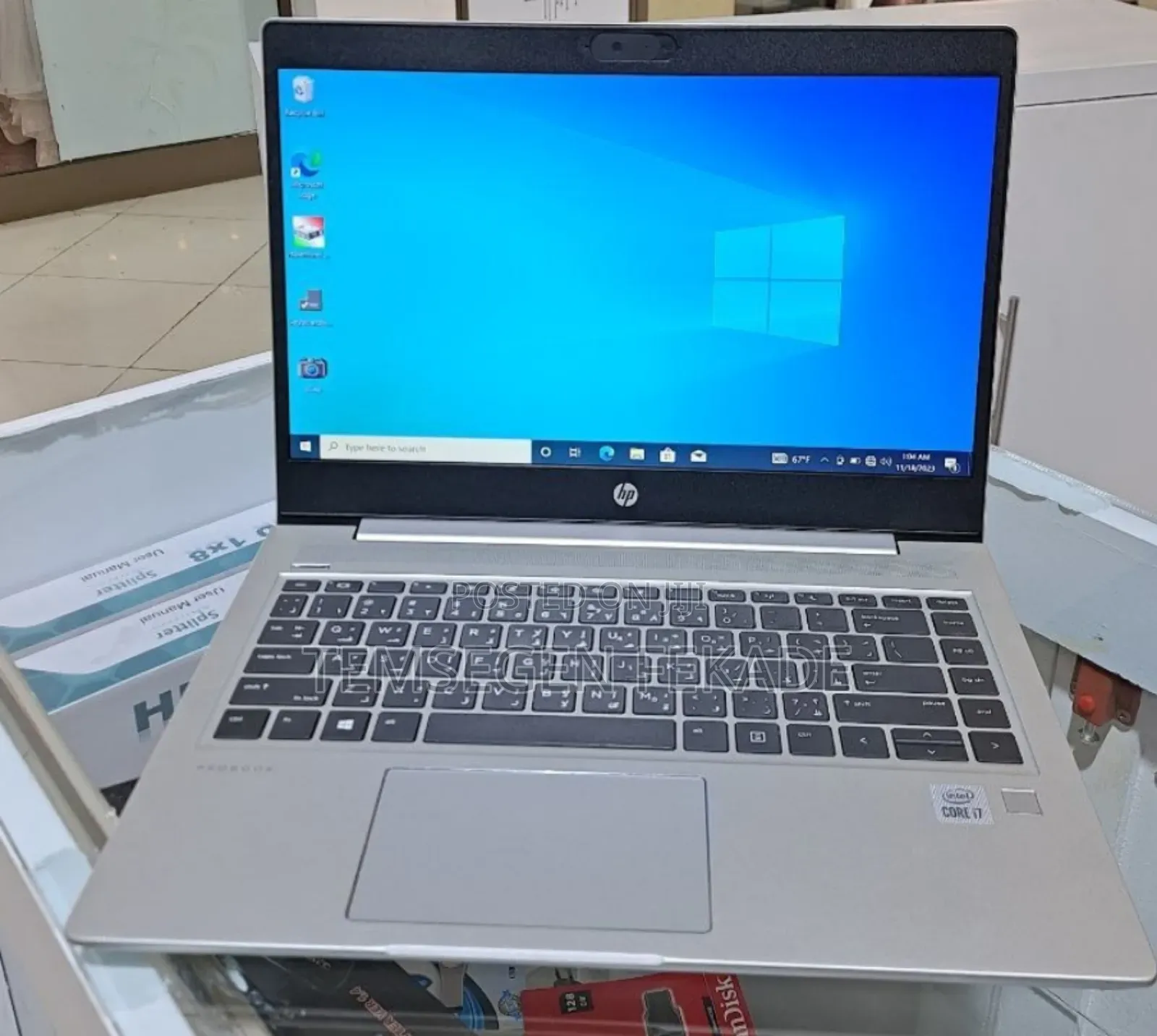 New Laptop HP ProBook 450 G7 8GB Intel Core i7 SSD 512GB