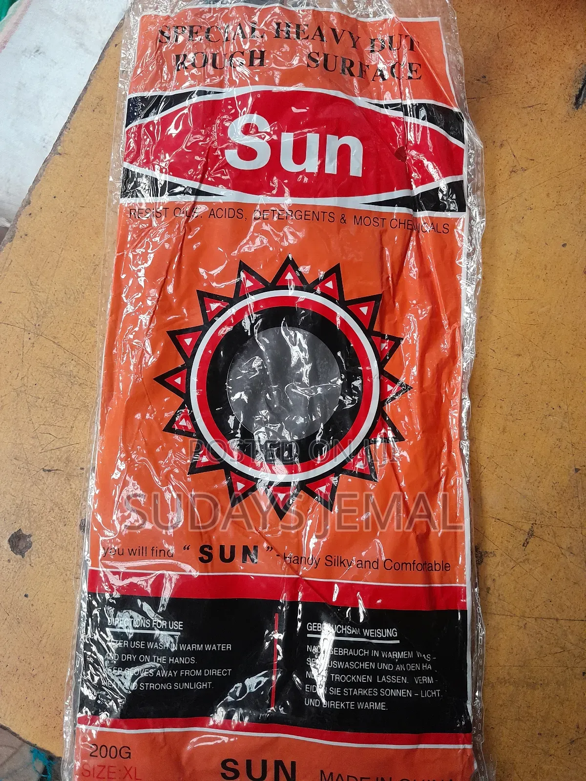 Sun Gloves for Less Chemical