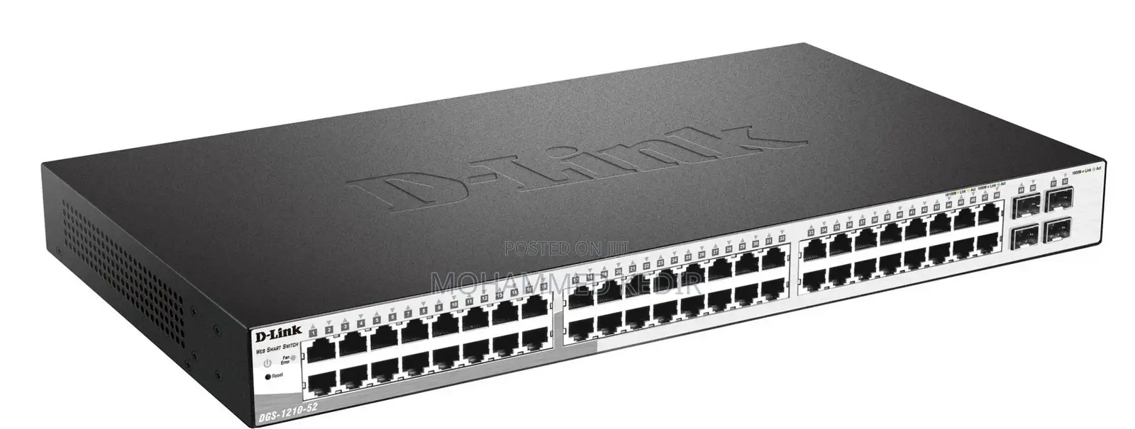D-Link DGS-1210-52 48 Poe 1g + 4 SFP Post 370w