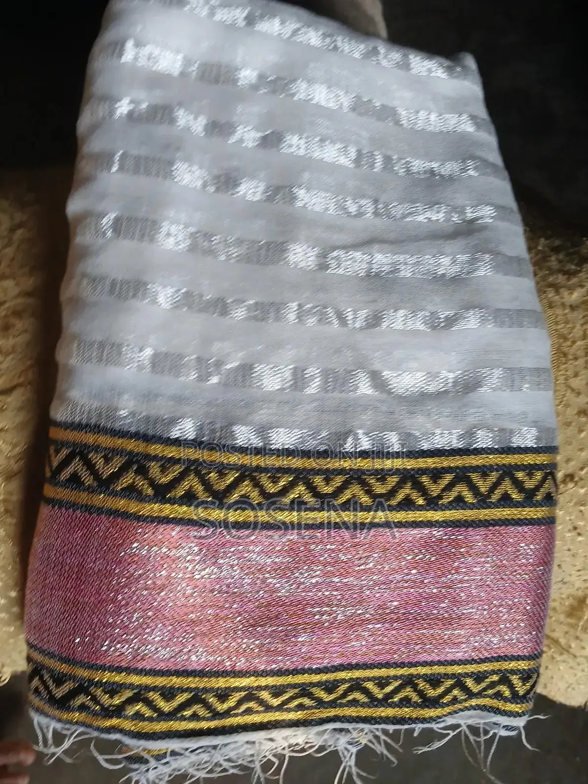 Ethiopian Cultural Clothes Made by Cotton and Other Material