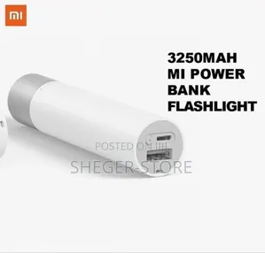 Orginal Brand New Mi Power Bank With Flashlight