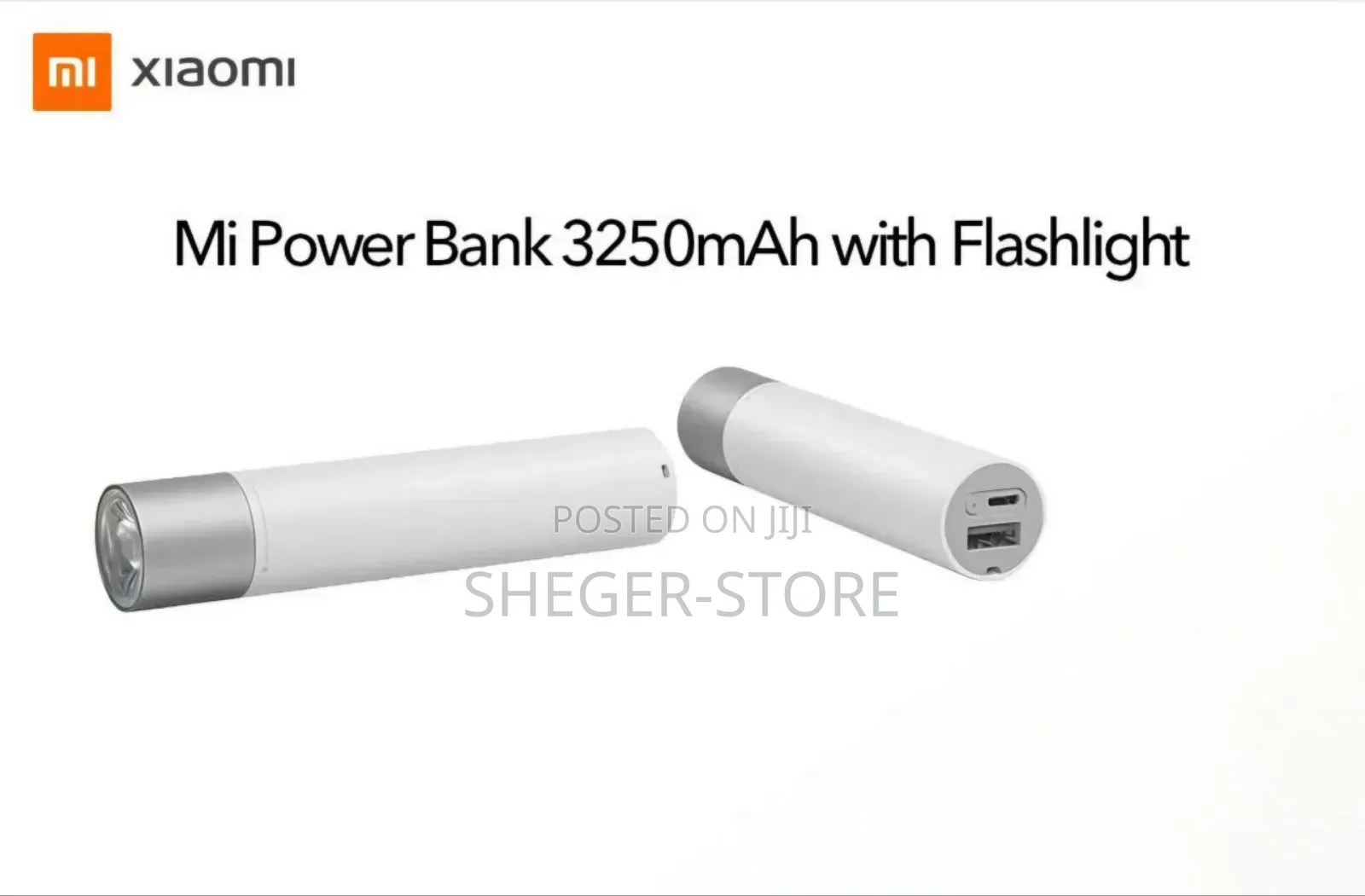 Orginal Brand New Mi Power Bank With Flashlight