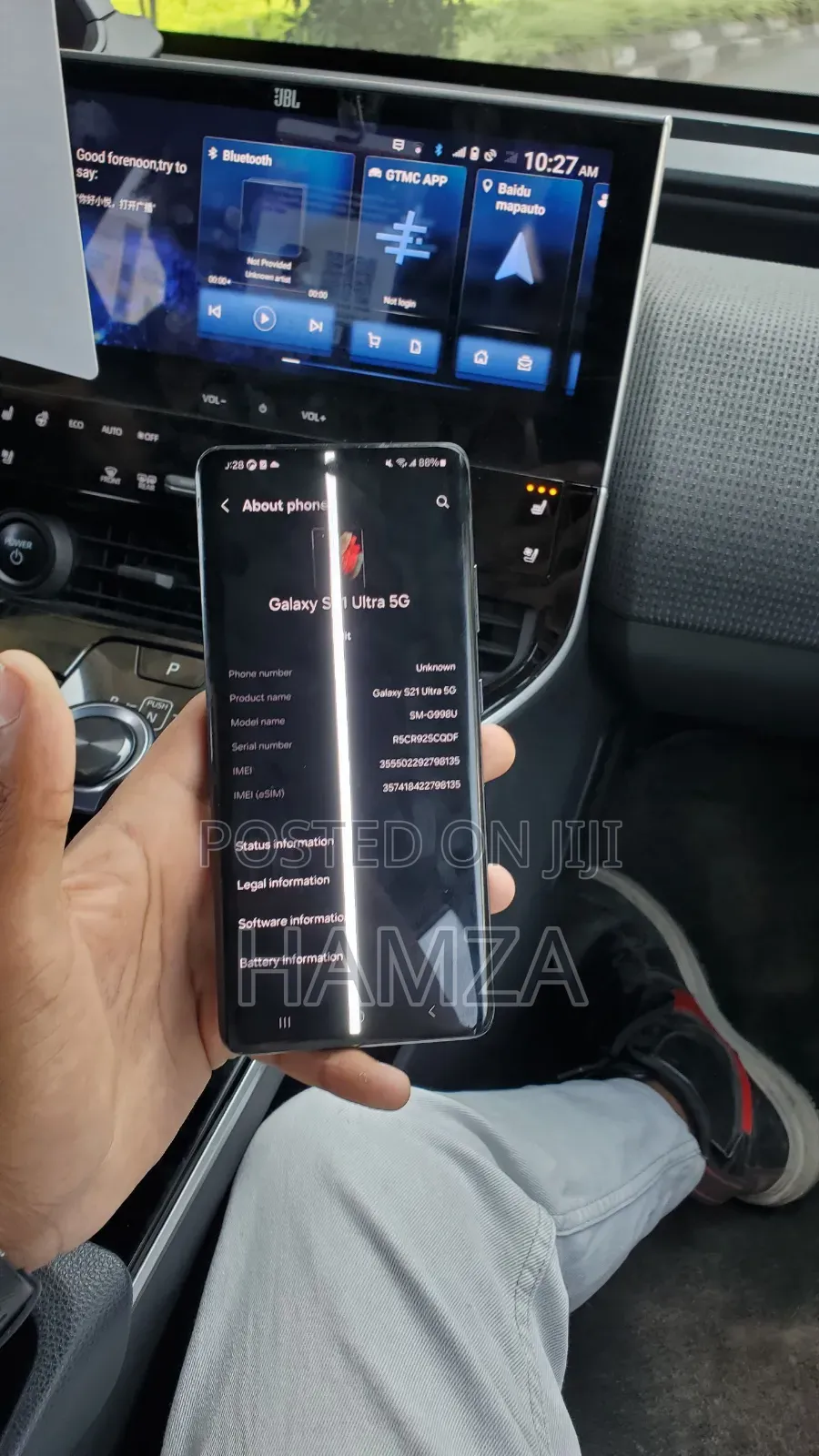 Samsung Galaxy S21 Ultra 5G 128 GB Black