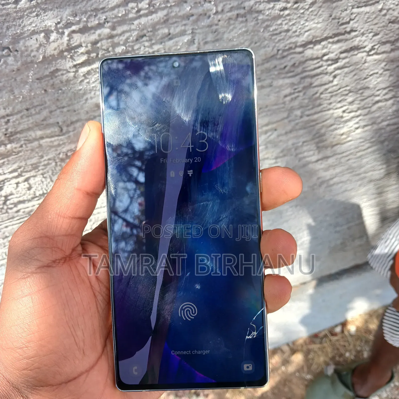 New Samsung Galaxy Note 20 5G 256 GB Silver