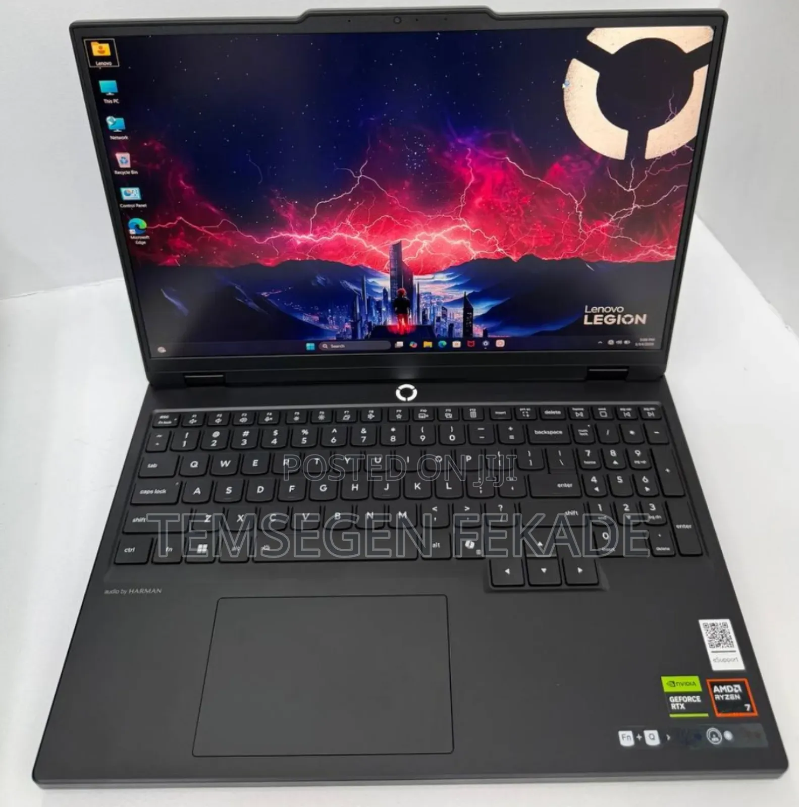New Laptop Lenovo Legion 5 16GB AMD Ryzen 7 SSD 512GB