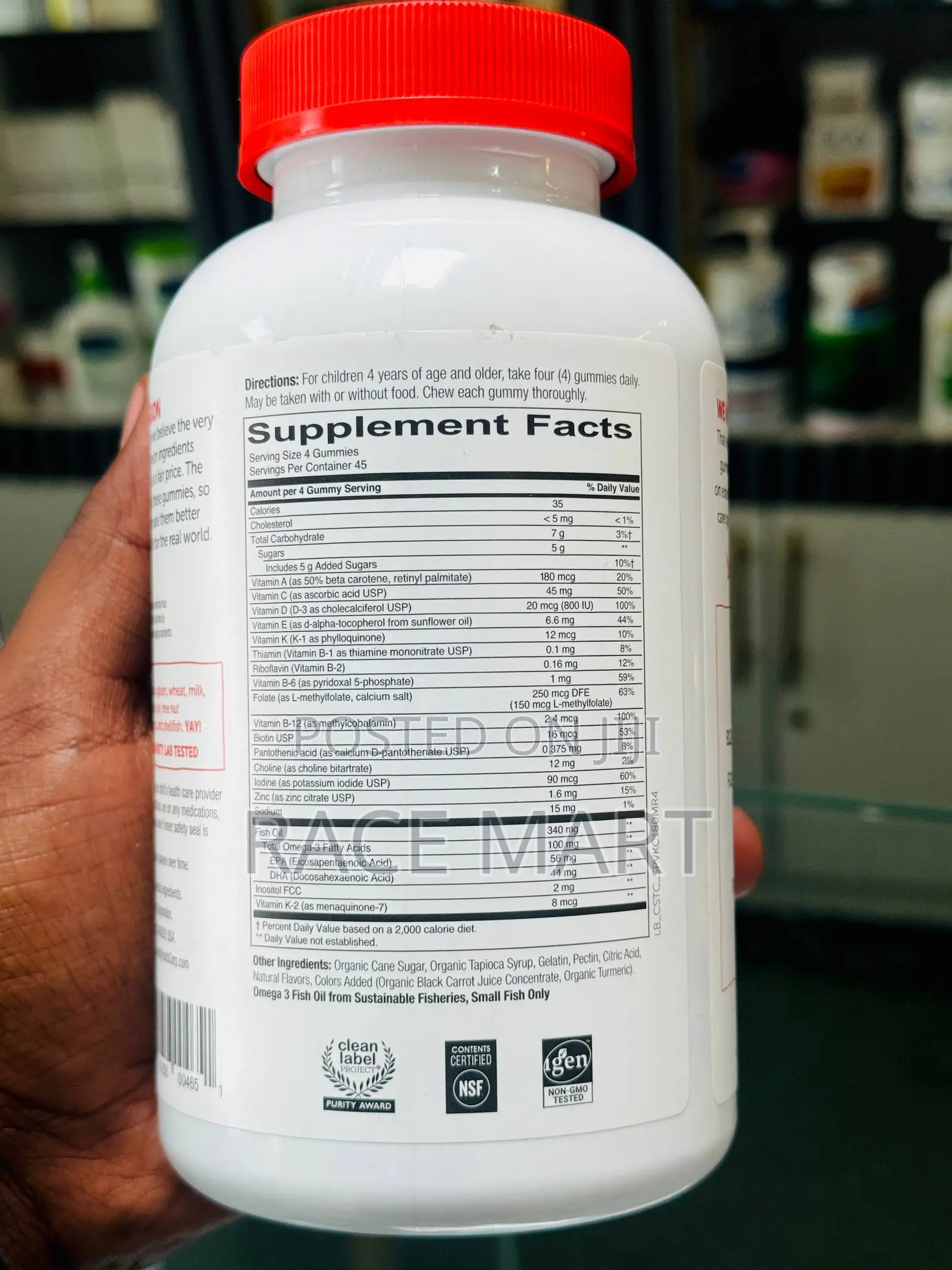 Smartypants Kids Formula Multivitamin