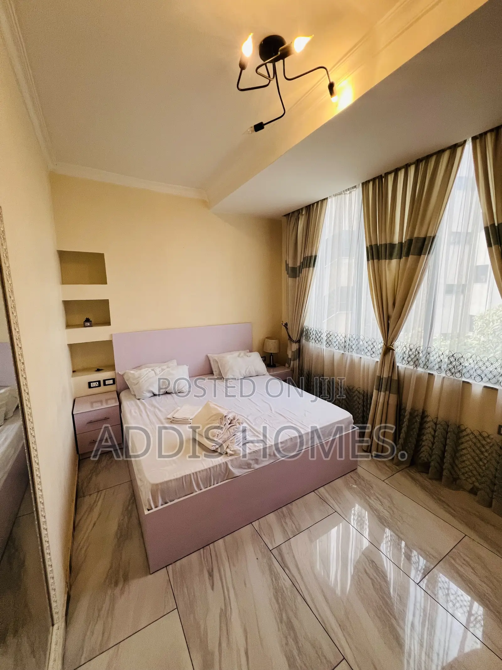 Furnished 2bdrm Apartment in Bole for rent