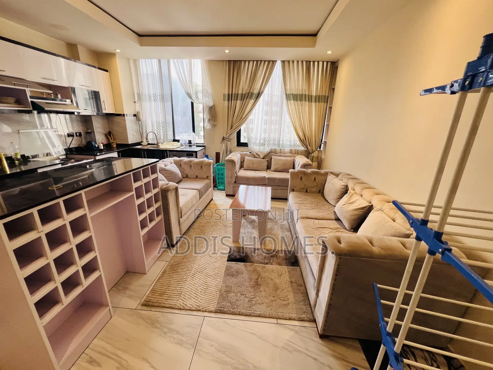 Furnished 2bdrm Apartment in Bole for rent