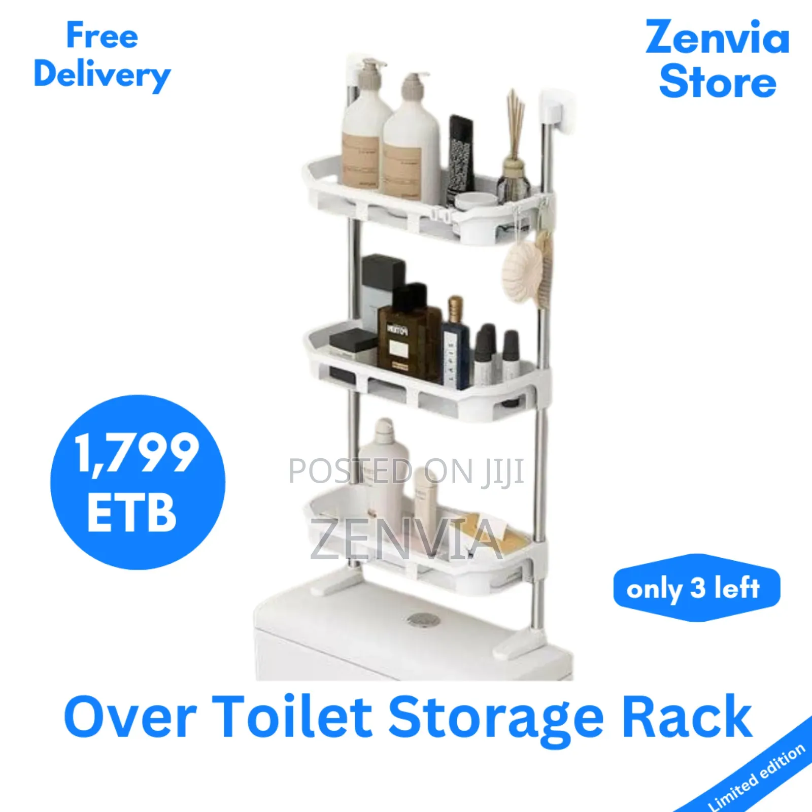 Over Toilet Storage Rack /Free Delivery/
