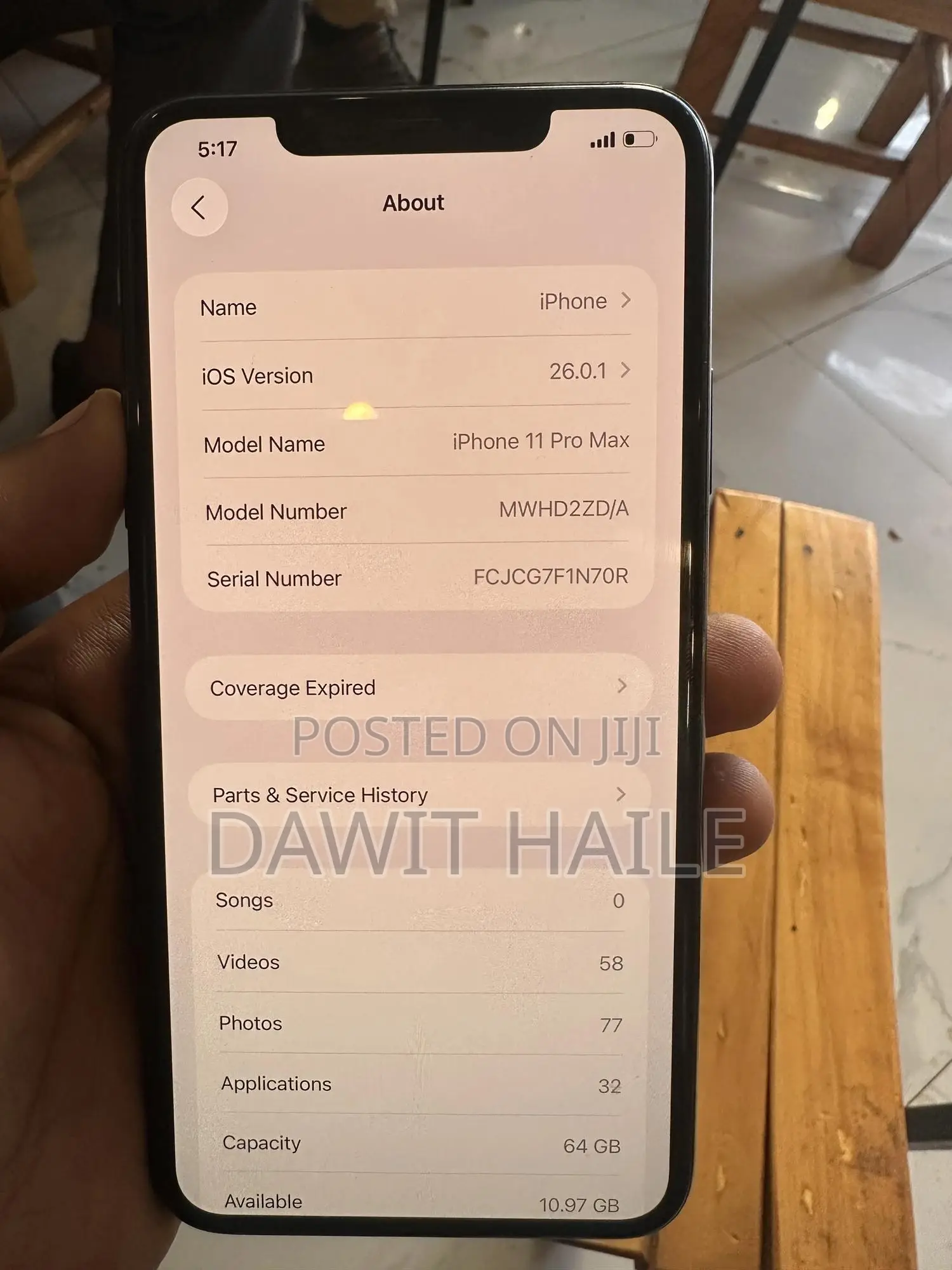 Apple iPhone 11 Pro Max 64 GB Gray