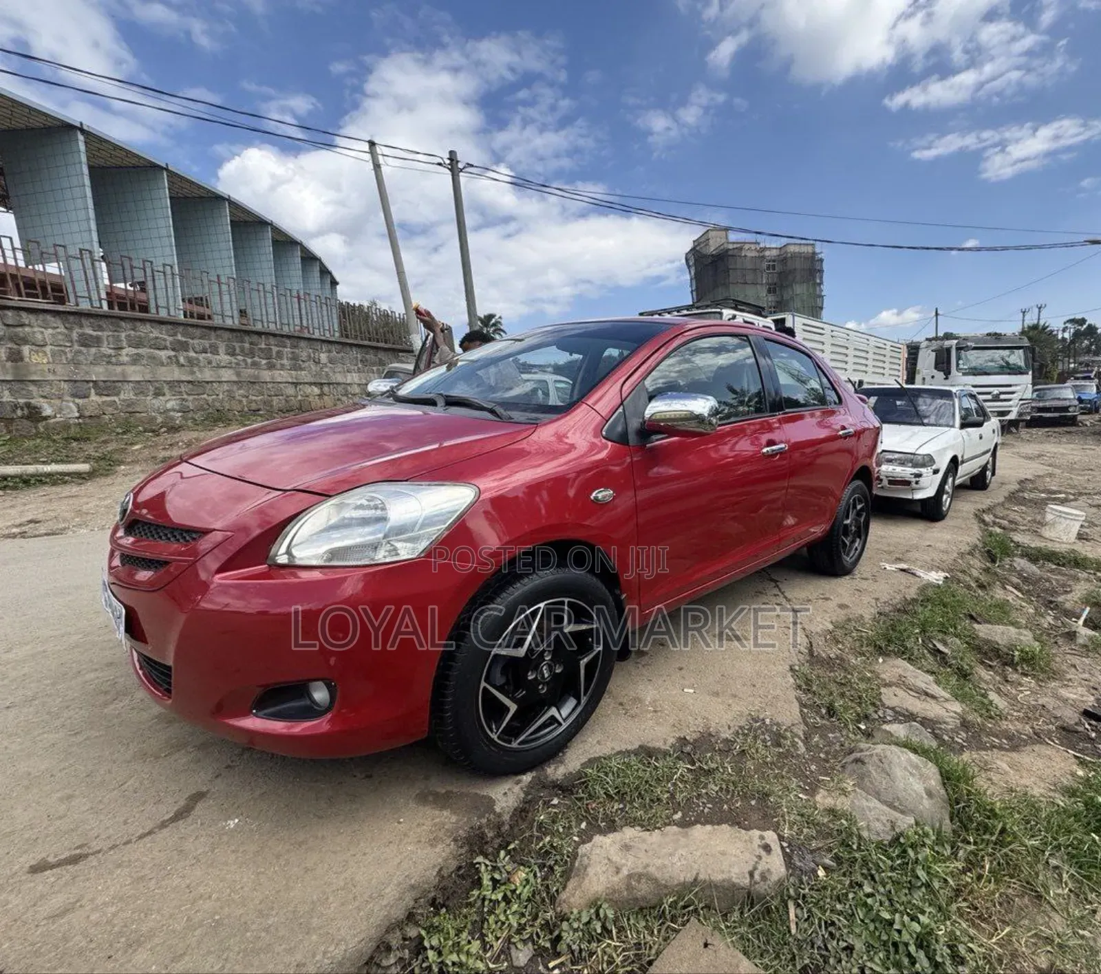Toyota Yaris 2008 Red