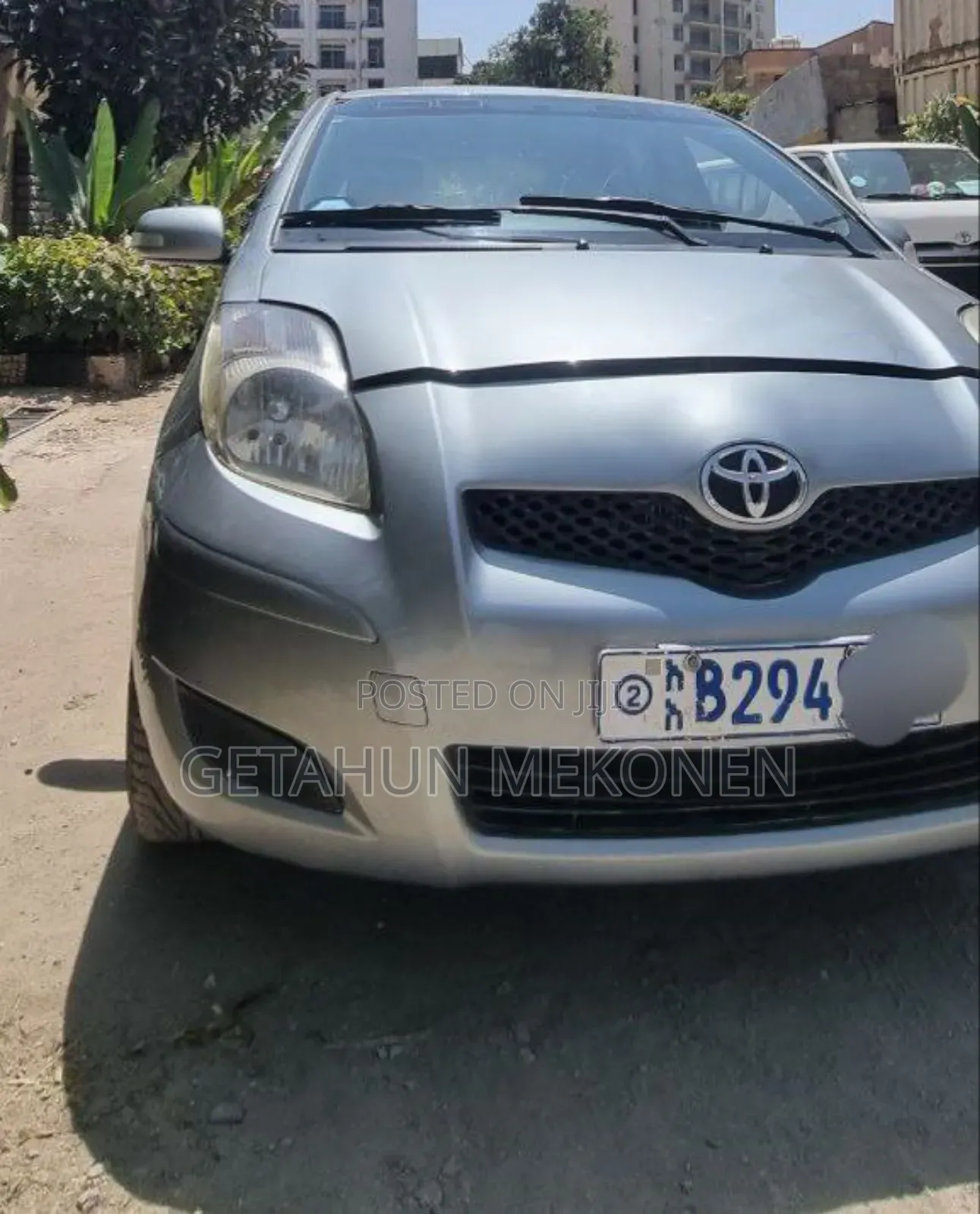 Toyota Yaris 2010 Silver