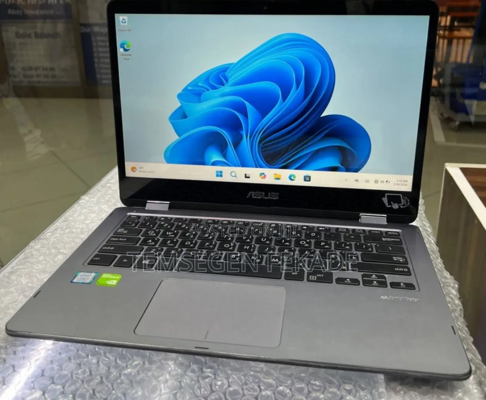 New Laptop Asus VivoBook Flip 14 TP401NA 8GB Intel Core i7 HDD 1T