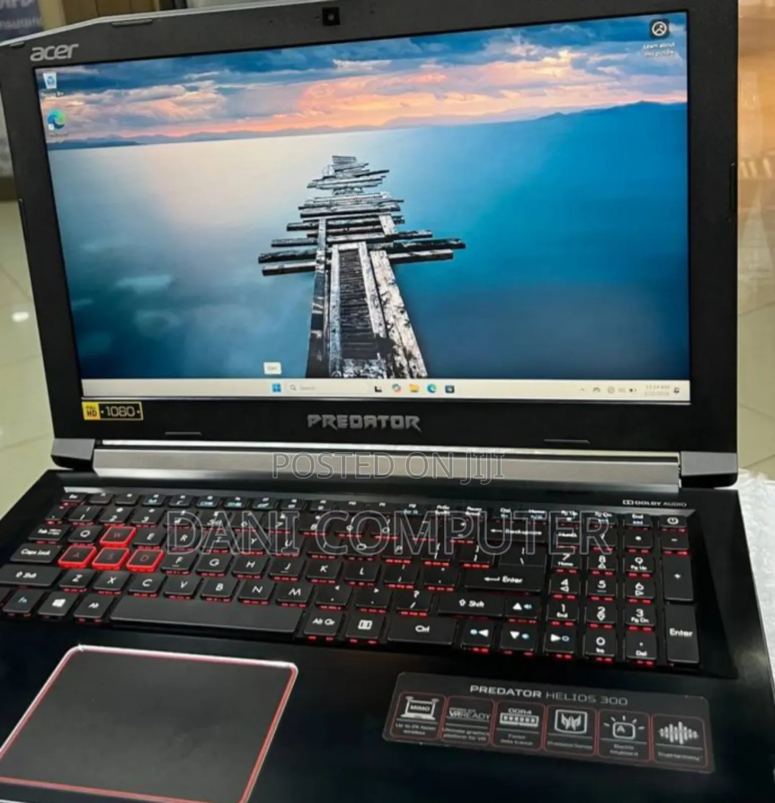 New Laptop Acer Predator 15 16GB Intel Core i7 SSD 1T