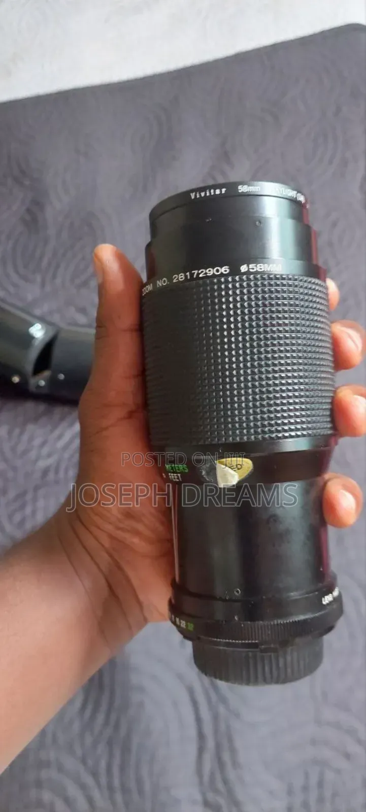Vivitar 80-200mm 58mm Diameter Lense