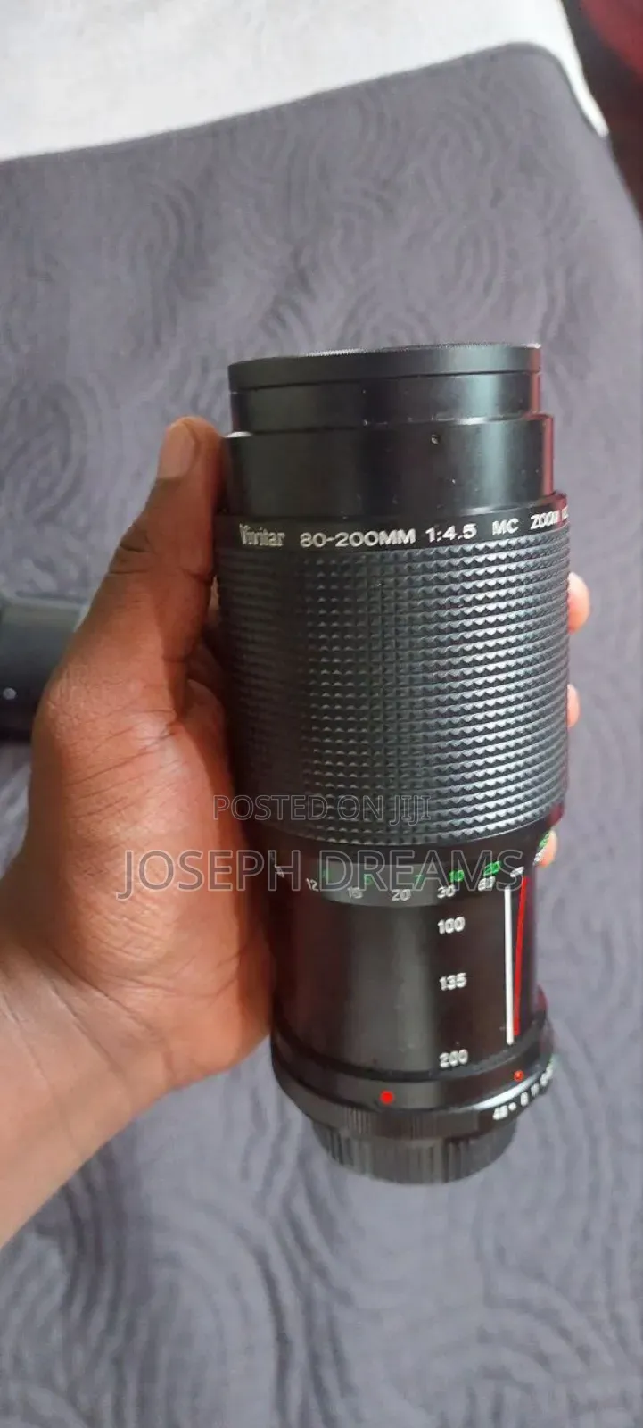 Vivitar 80-200mm 58mm Diameter Lense