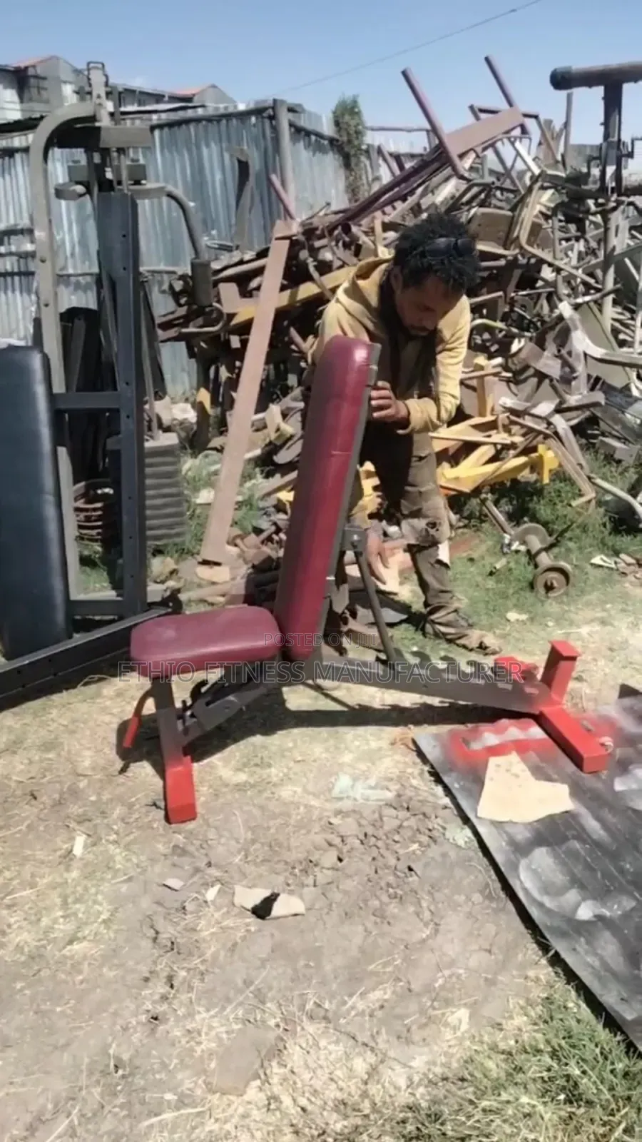 Adjustable Gym Bench Heavy Duty – Home Commercial Use