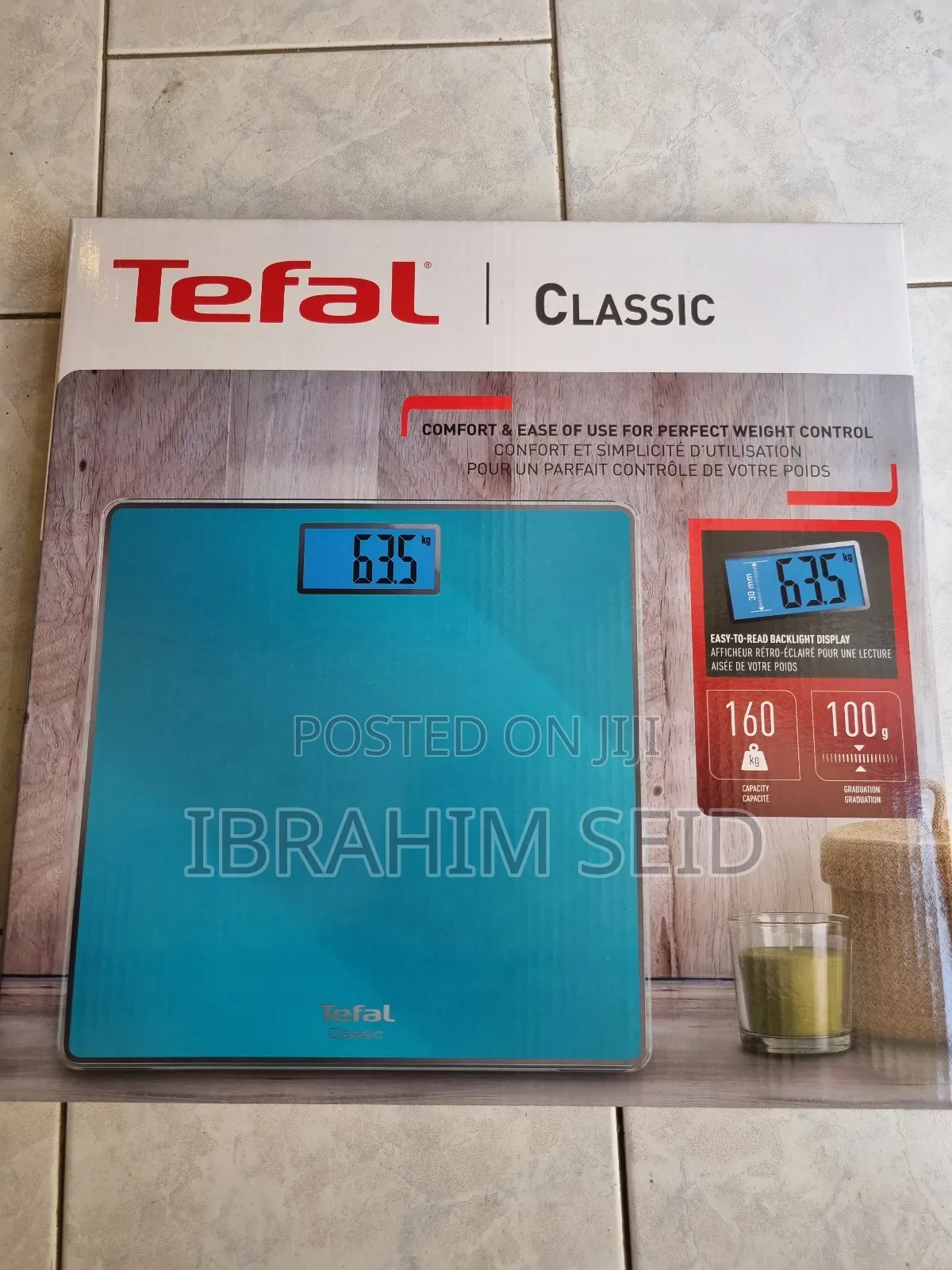 Digital Personal Scale Pp1503vo 160kg Tefal