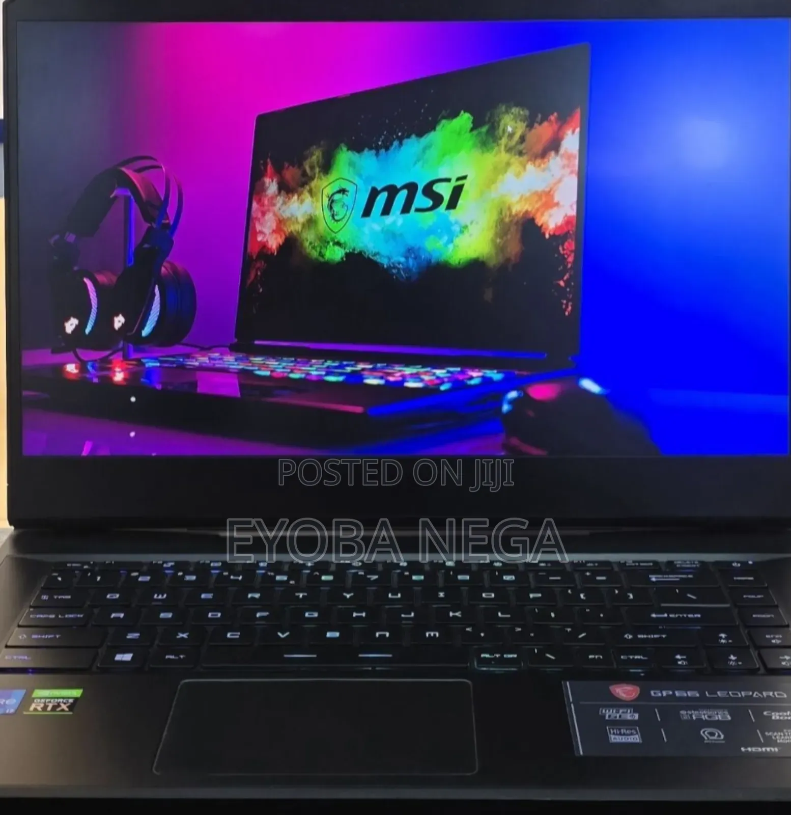 New Laptop MSI GP75 Leopard 16GB Intel Core i7 SSD 1T