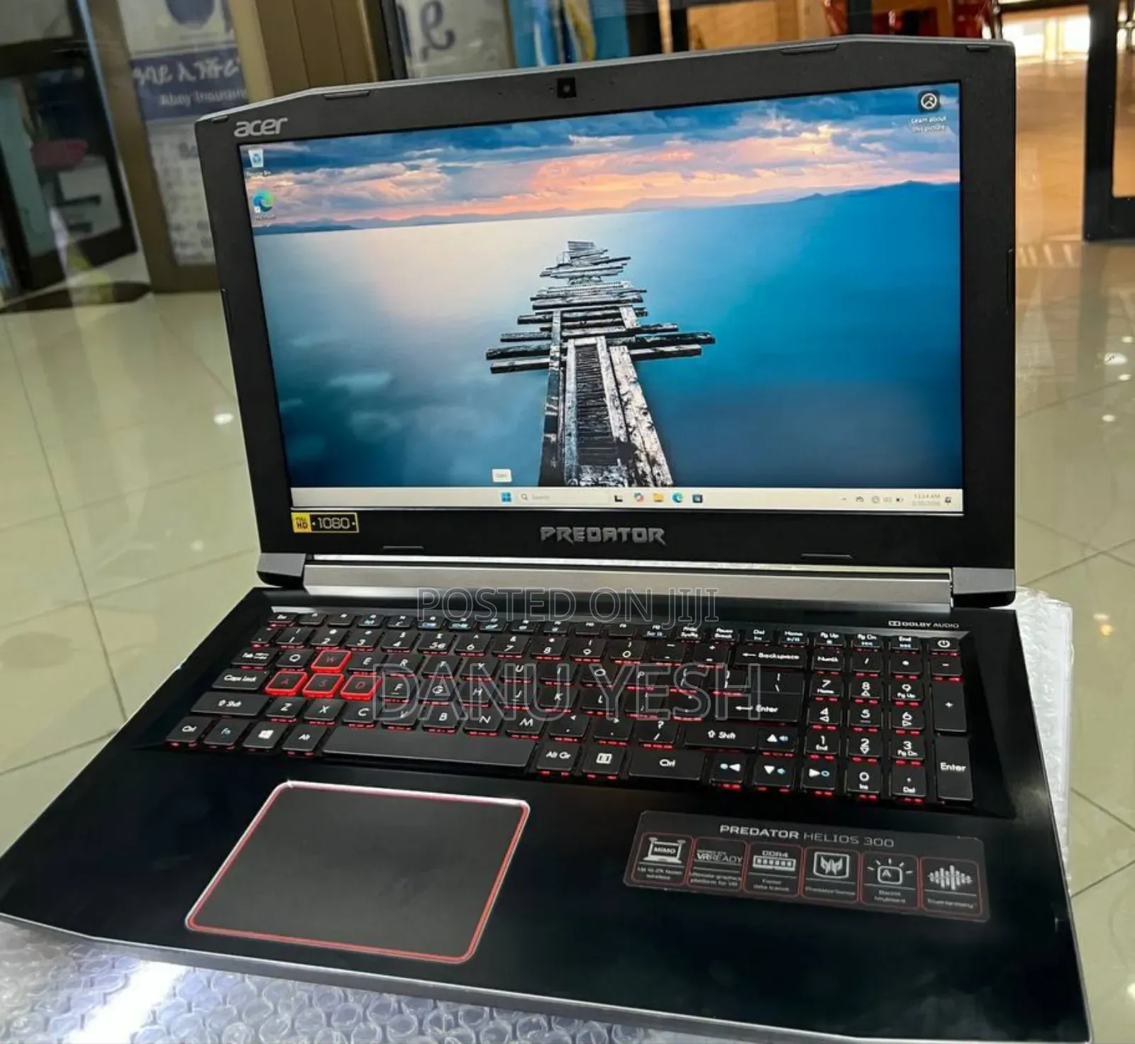 New Laptop Acer Predator 15 16GB Intel Core i7 HDD 1T