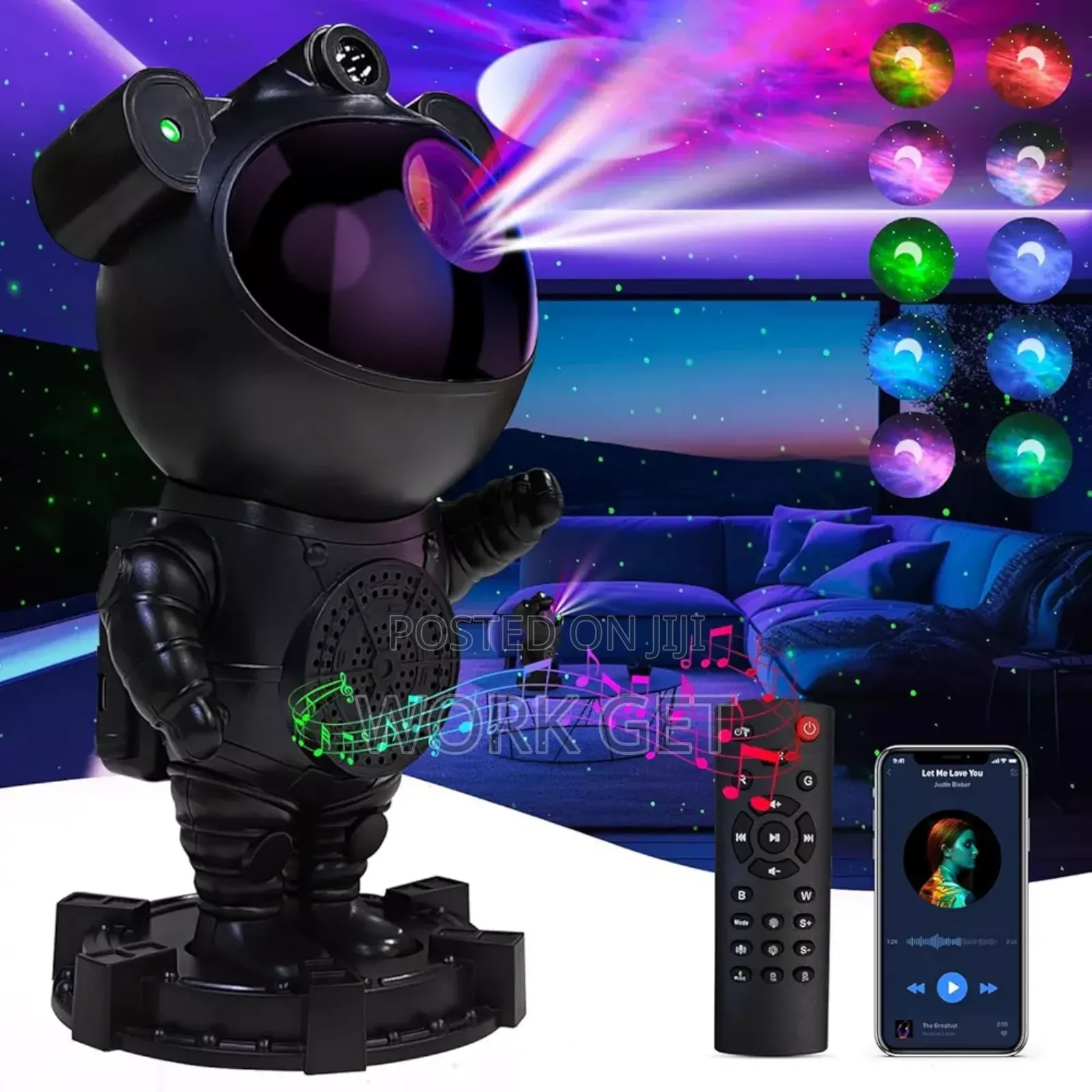 Astronaut Star Galaxy Projector + Bluetooth Speaker Oem X2502
