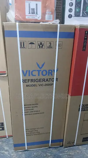 Victory Refrigerator Model Vic-2600p. Features a Modern Design