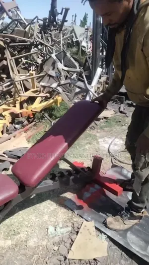 New Adjustable Gym Bench Comfortable Durable