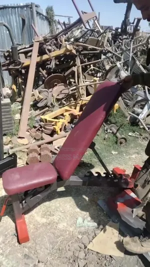 New Adjustable Gym Bench Comfortable Durable