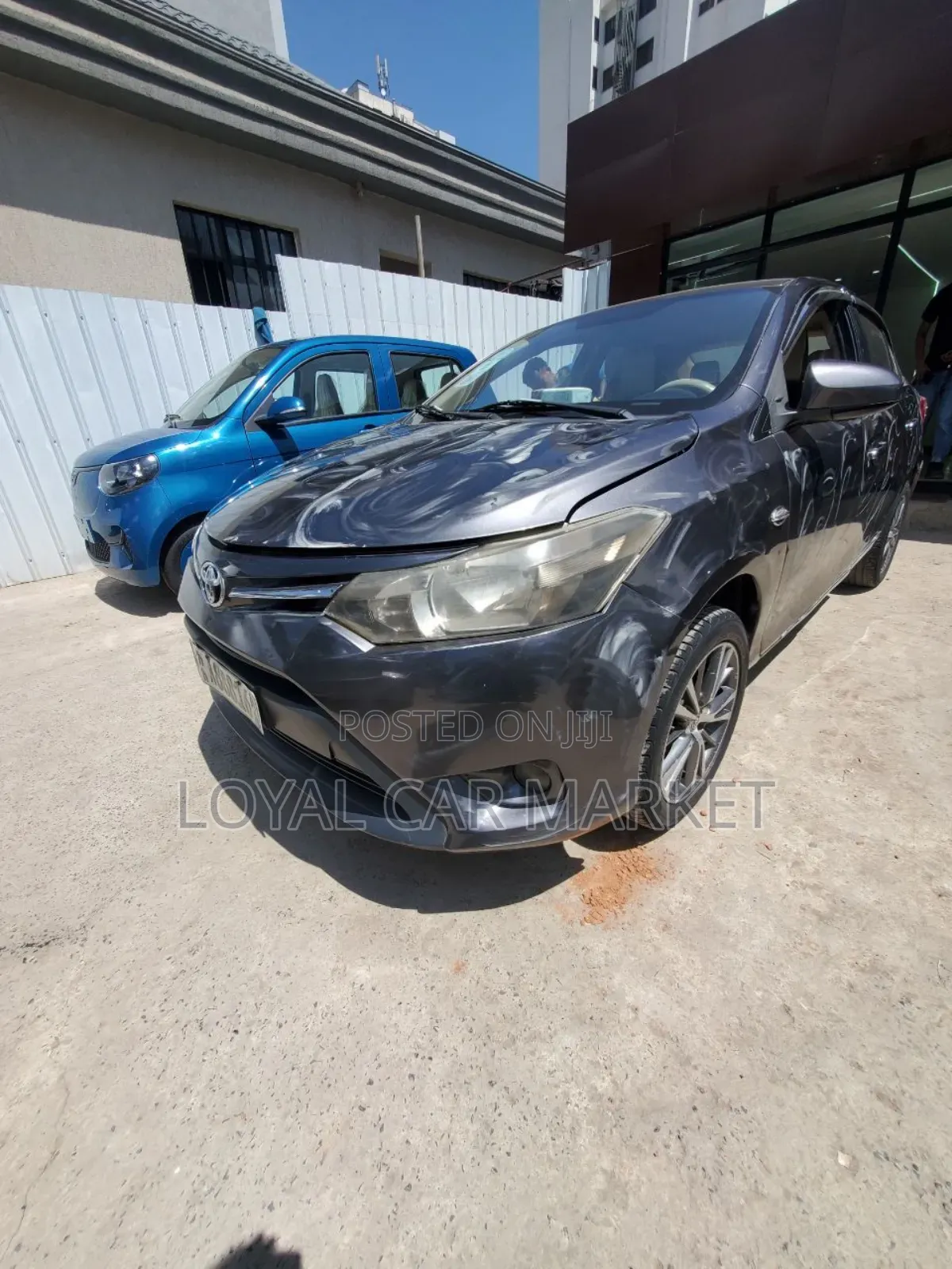 Toyota Yaris 2015 Gray