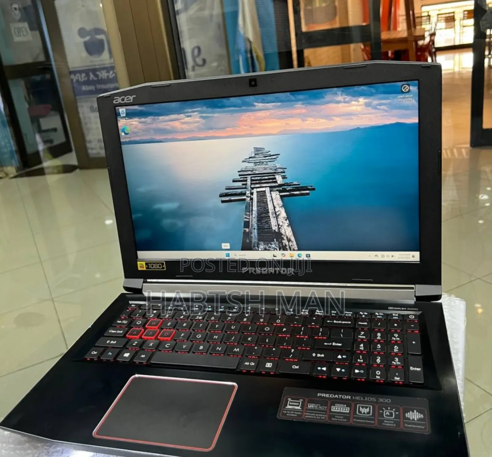 New Laptop Acer Predator Helios 300 16GB Intel Core i7 HDD+SSD 1T