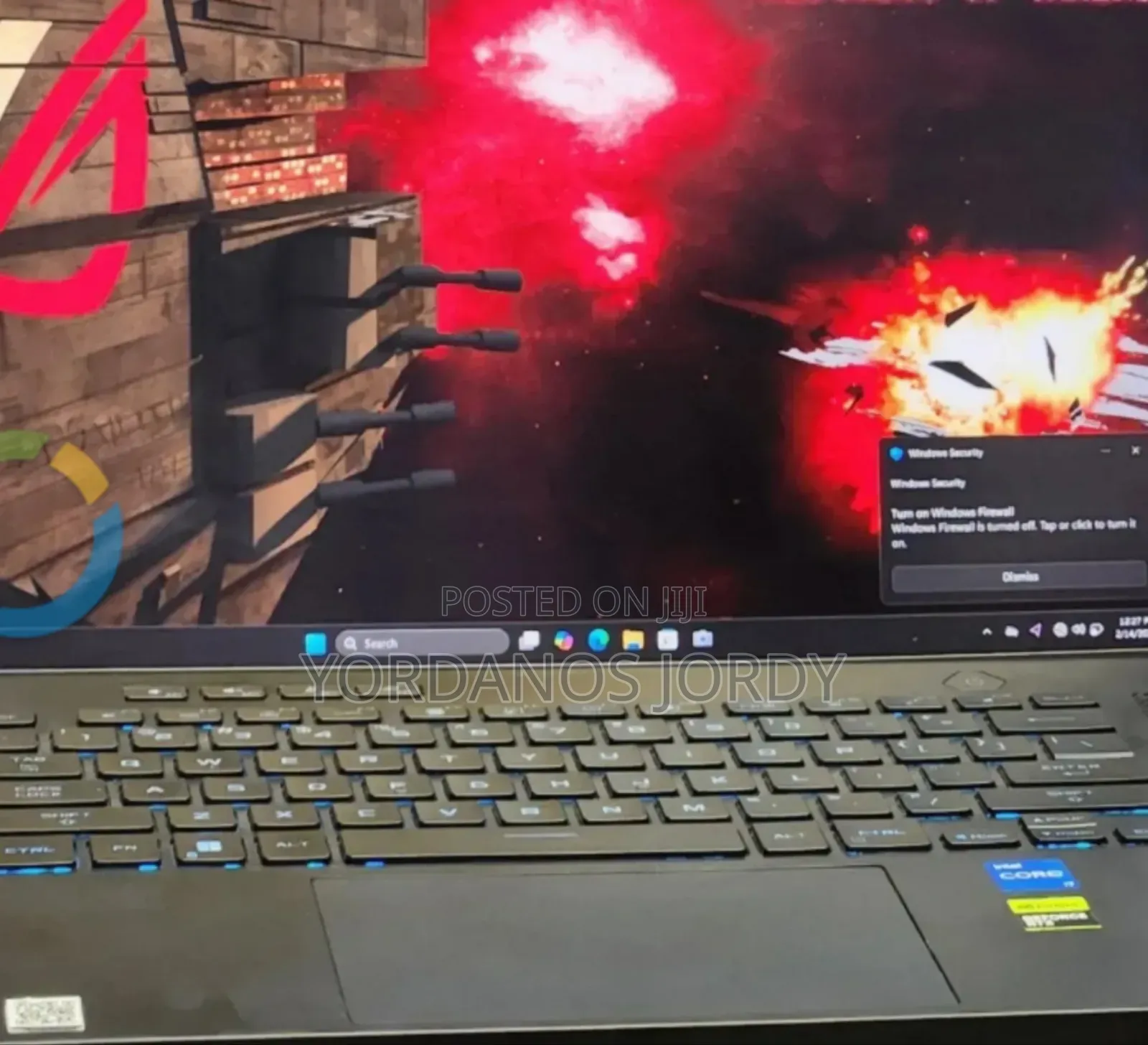 New Laptop Asus ROG Zephyrus G15 16GB Intel Core i7 SSD 512GB