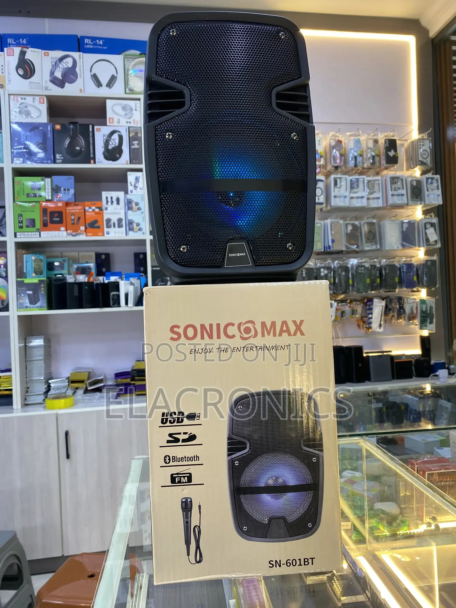 Sonic Max Sn-601bt Speaker and Geepas