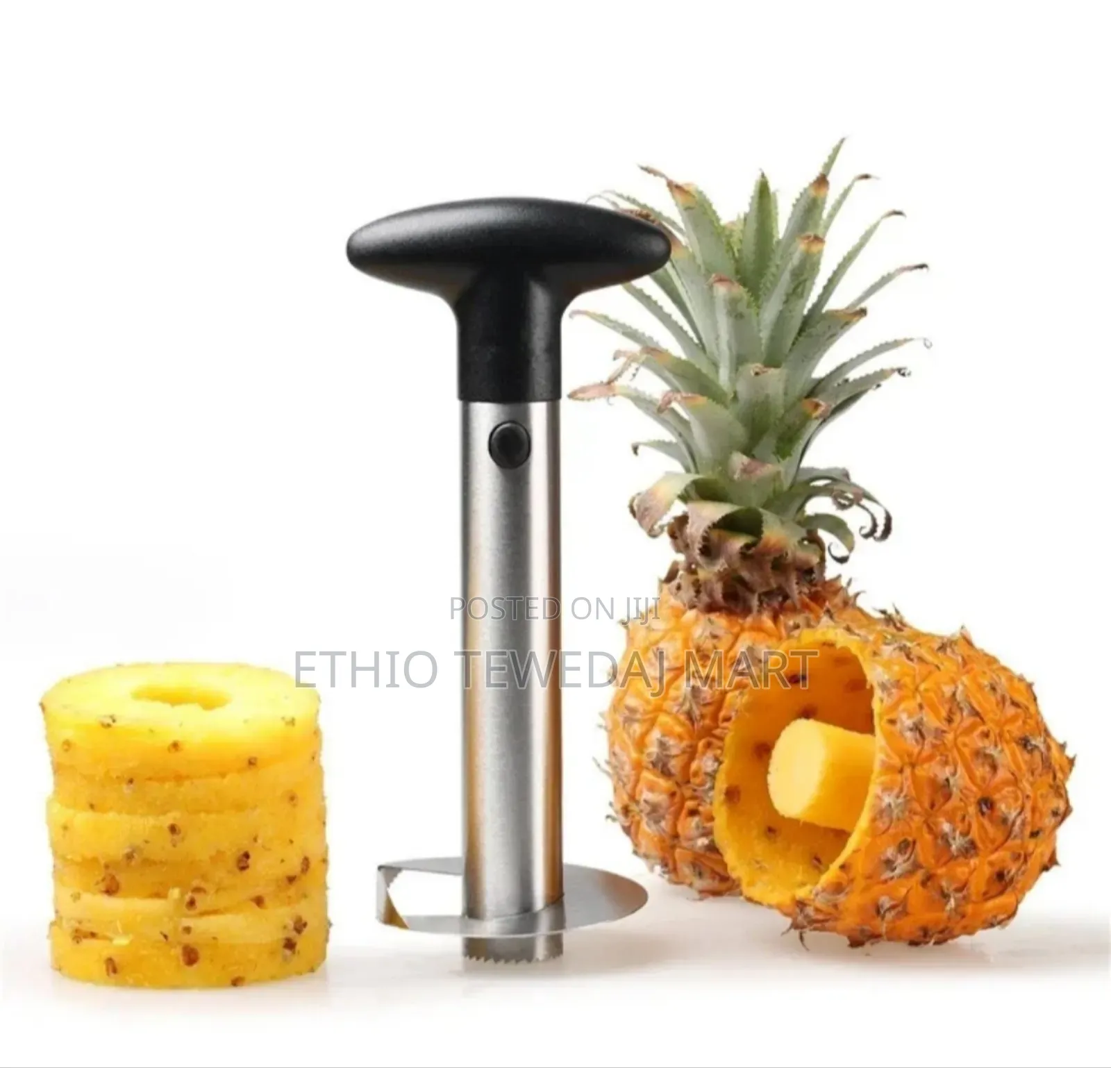 Pineapple Pealer , Core Removal Slicing የአናናስ መላጫ